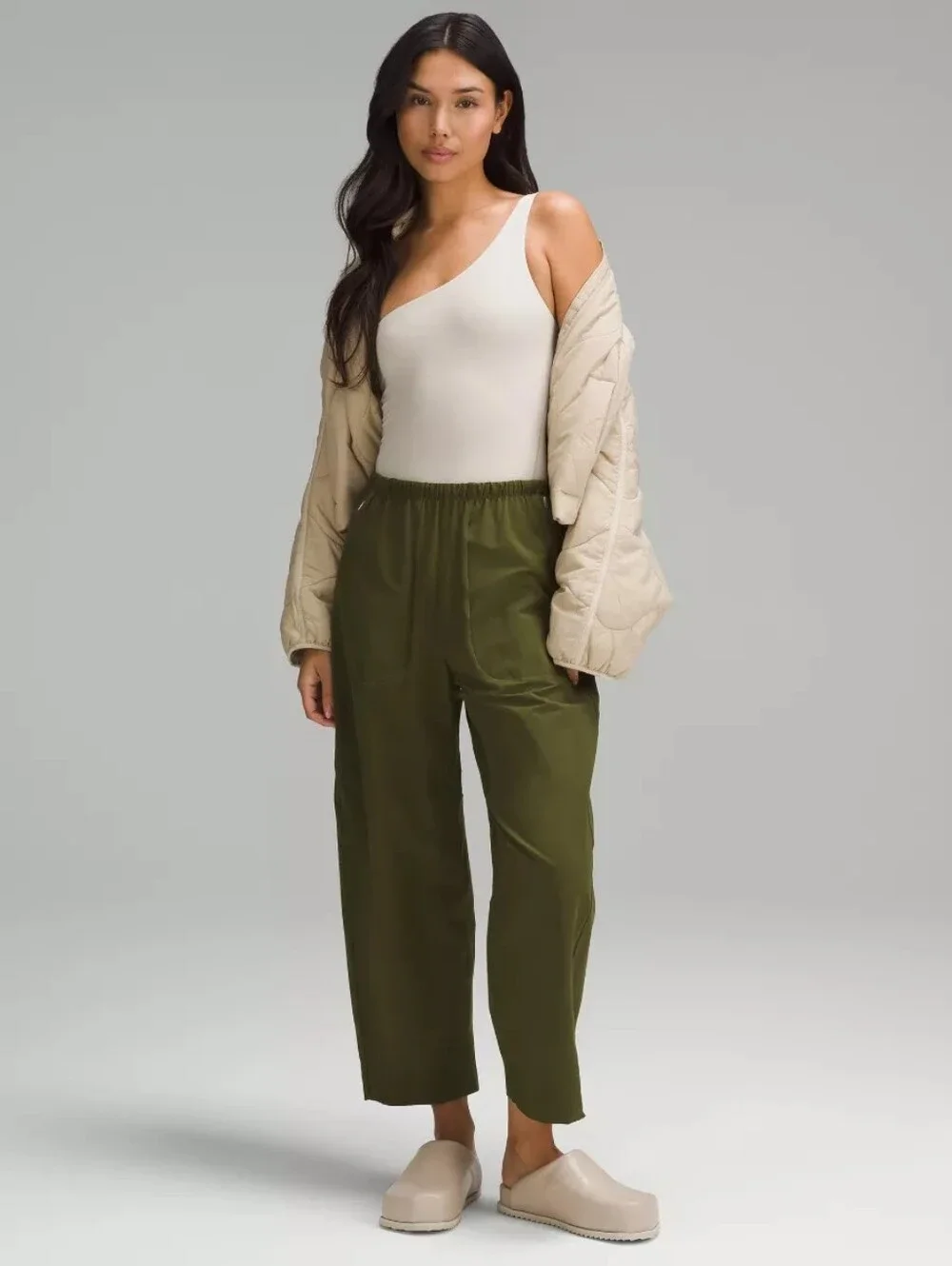 Lululemon Wundermost Ultra Soft Nulu Asymmetrical Bodysuit